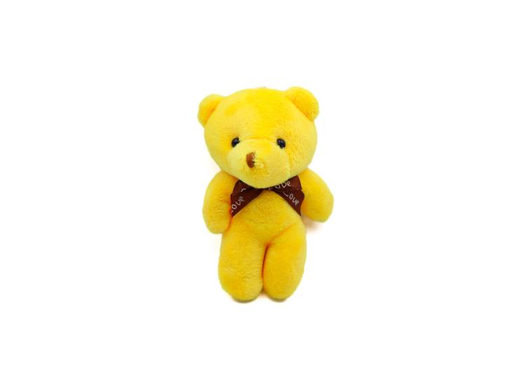 12 CM SARI OYNAMAYAN AYI (12ADET)